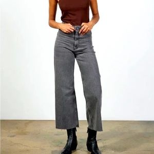 ZARA The Marine Straight Gray Jean